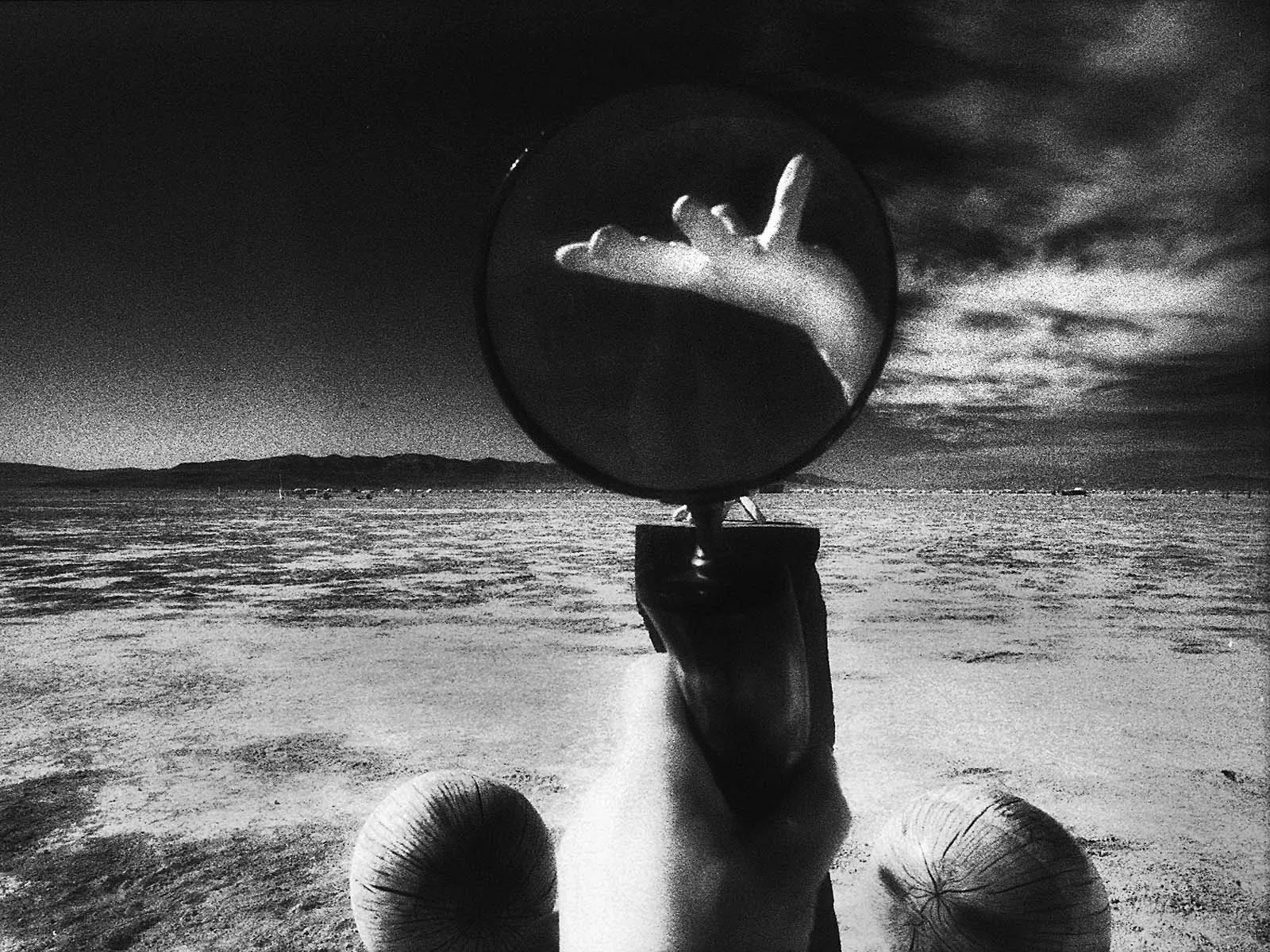 乌托邦之五（Utopia V）火人节，2009，第 21 张，田城黑白红外摄影