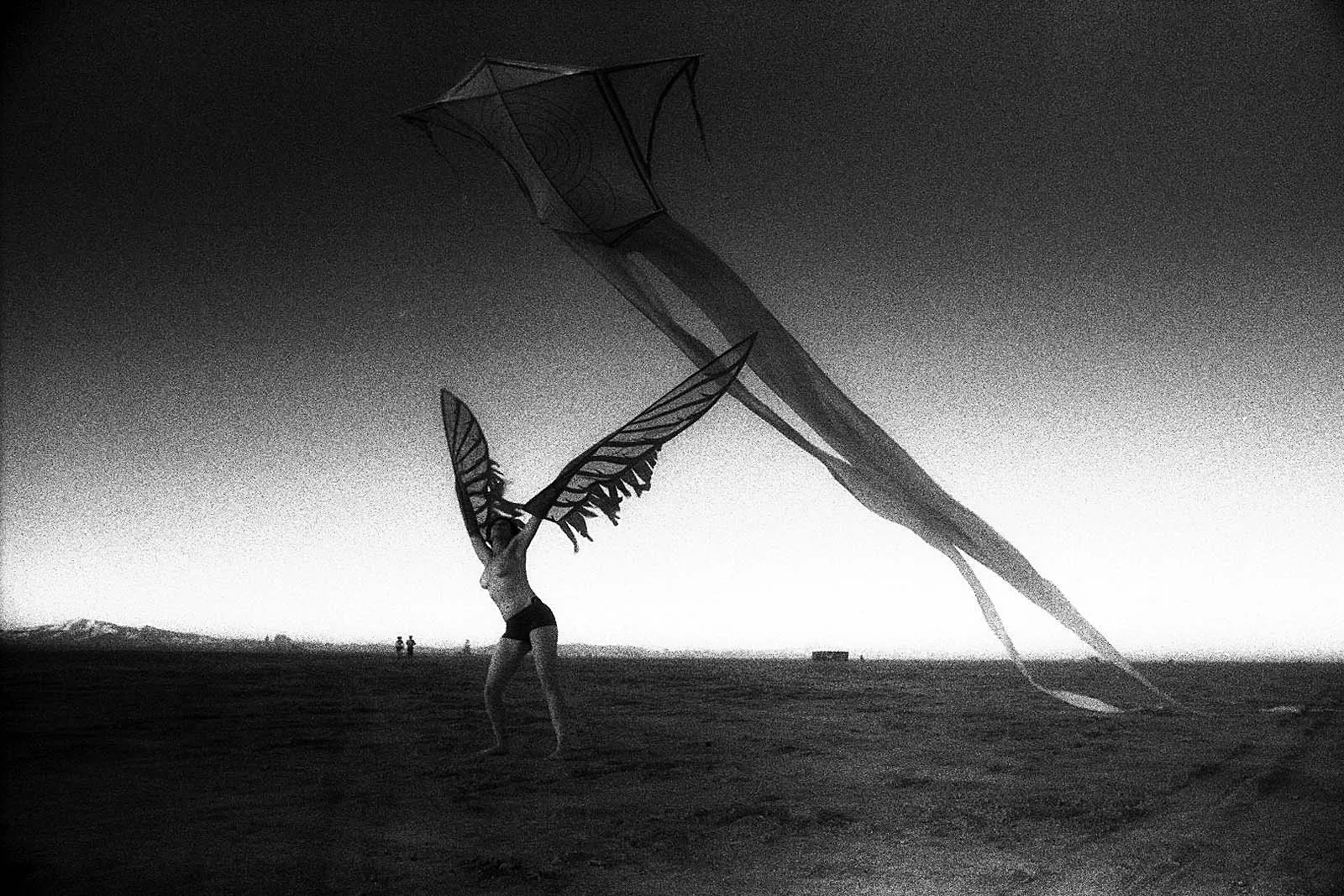 乌托邦之六（Utopia VI）火人节，2010，第 26 张，田城黑白红外摄影